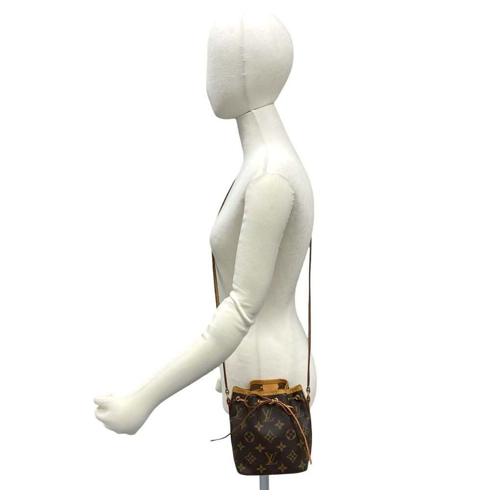 LOUIS VUITTON Authentic Brown Monogram Leather Shoulder Bag - Picture 2 of 9